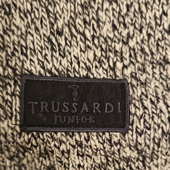 VINTAGE Trussardi Knit Zipper Up - Picture 3 of 7